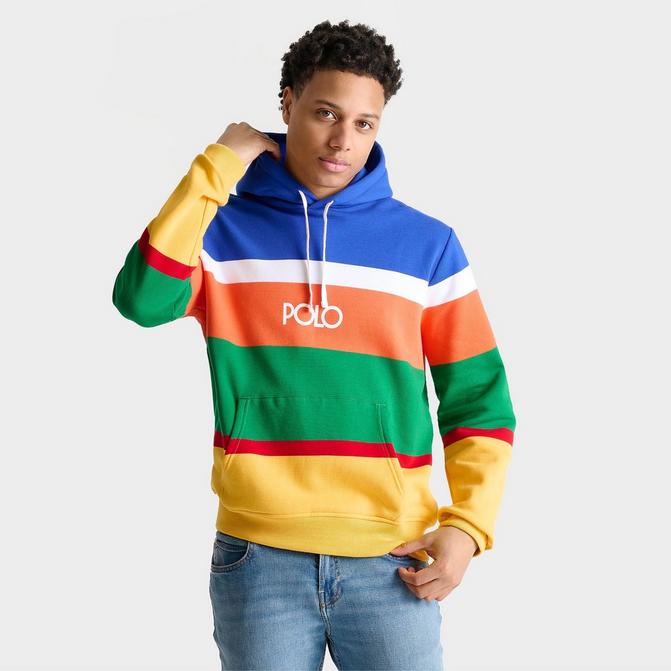 Polo striped hoodie online