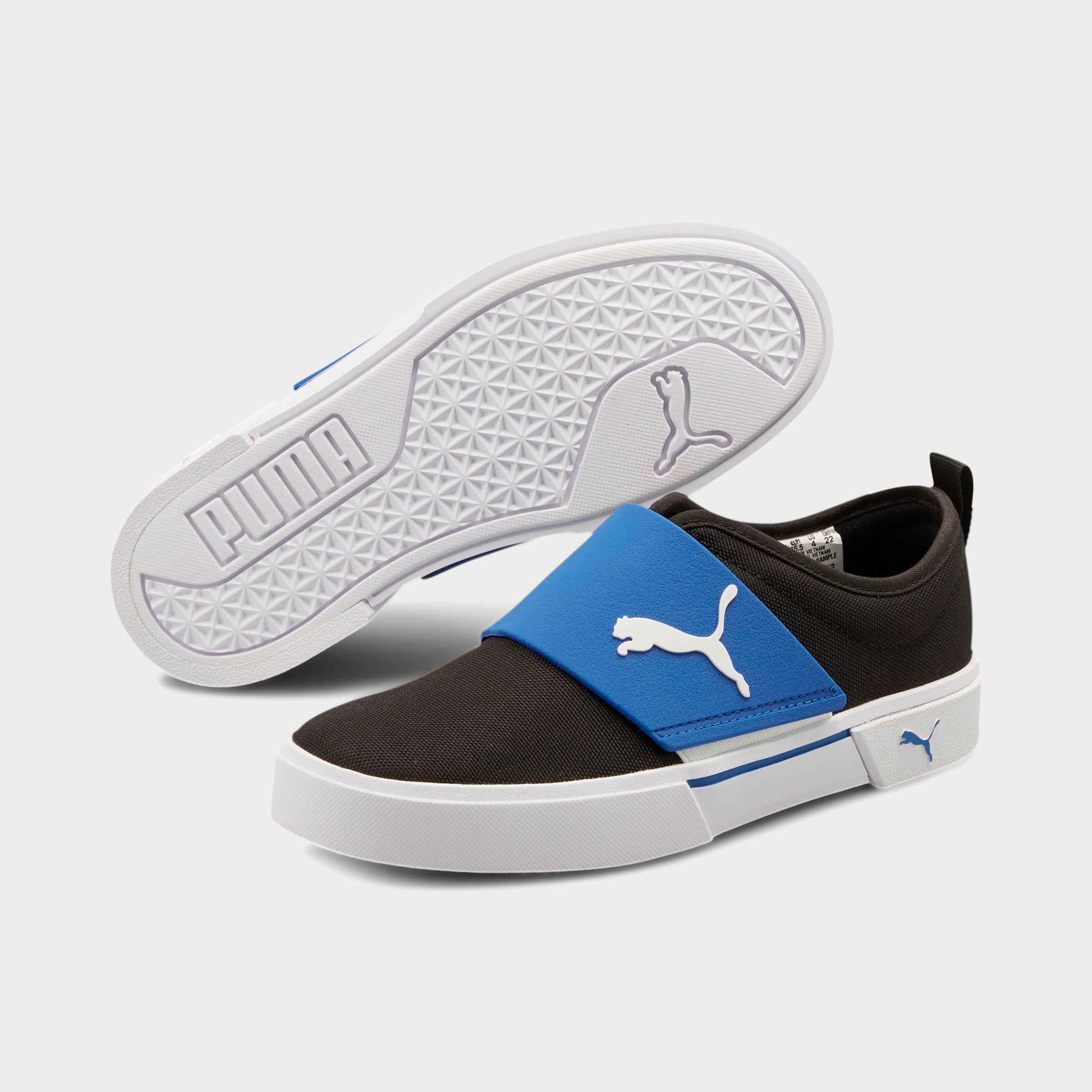 boys canvas slip on shoes