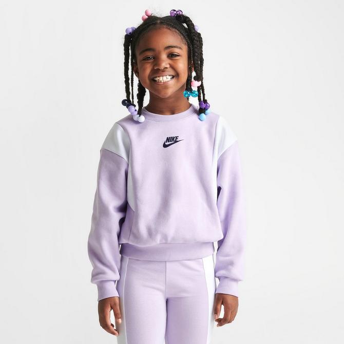 Girls' Little Kids' adidas Originals Repeat Trefoil Hoodie and Leggings Set