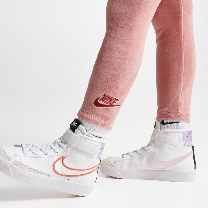 Nike Little Girls Swoosh Bubble Leggings Set
