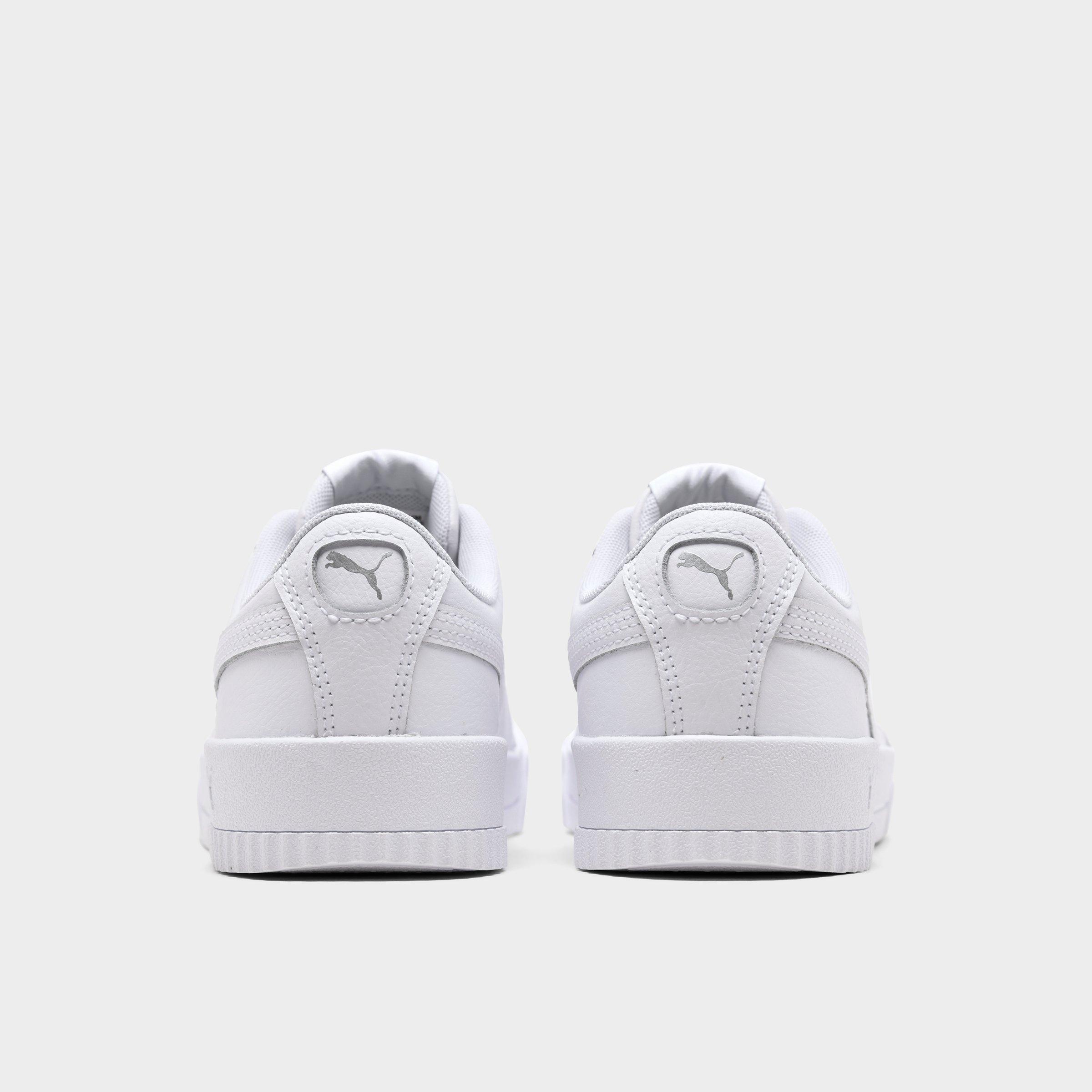 puma carina leather white