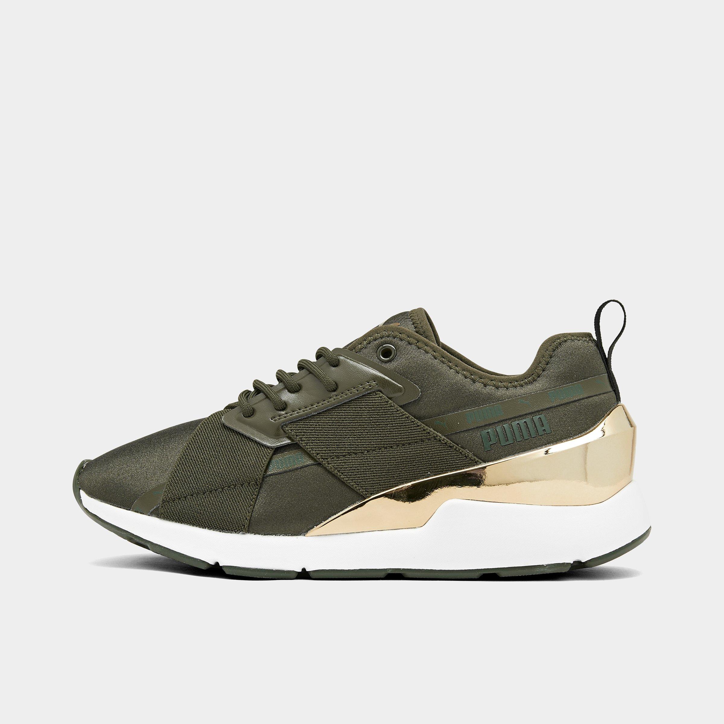 puma muse metallic casual shoes