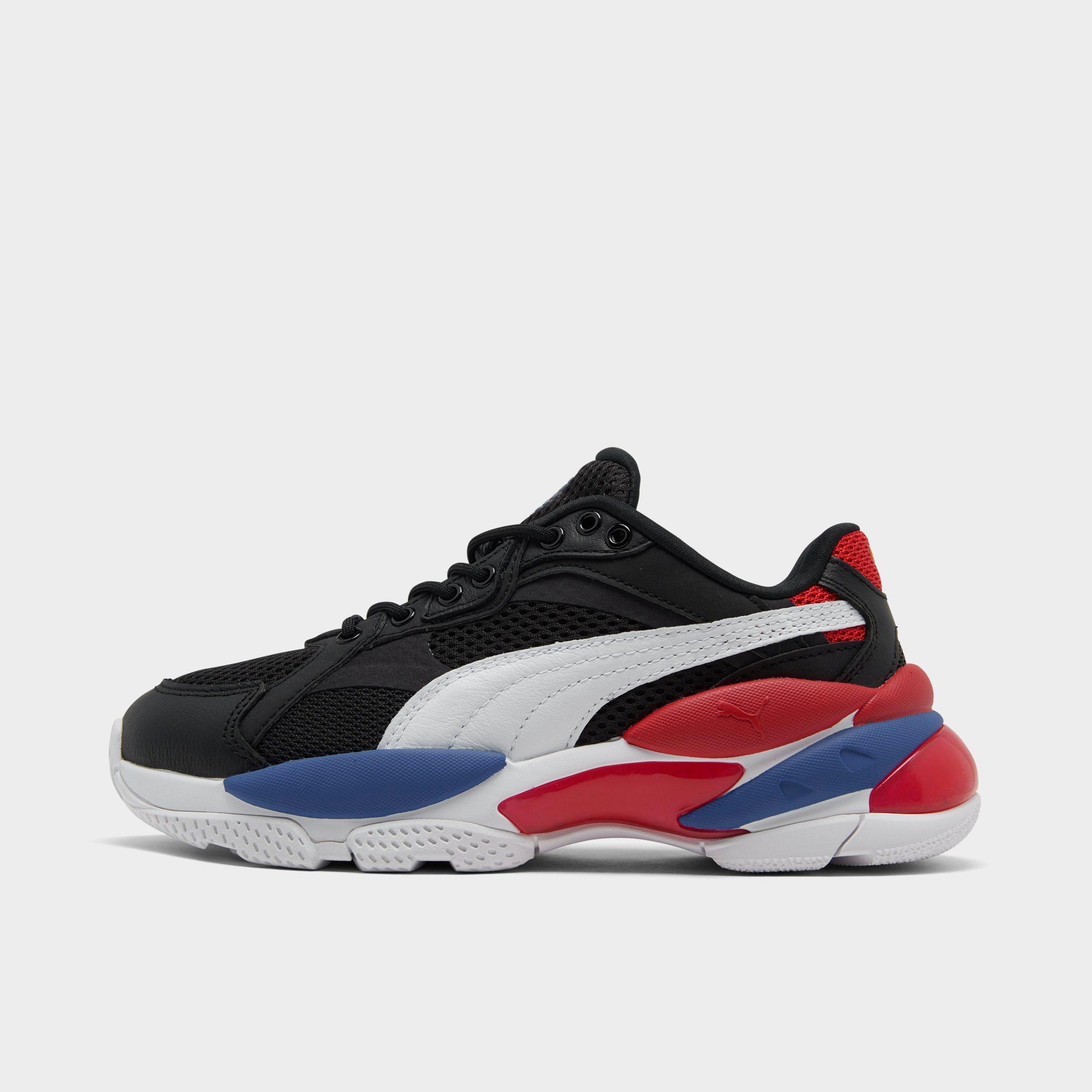 red white and blue puma shoes