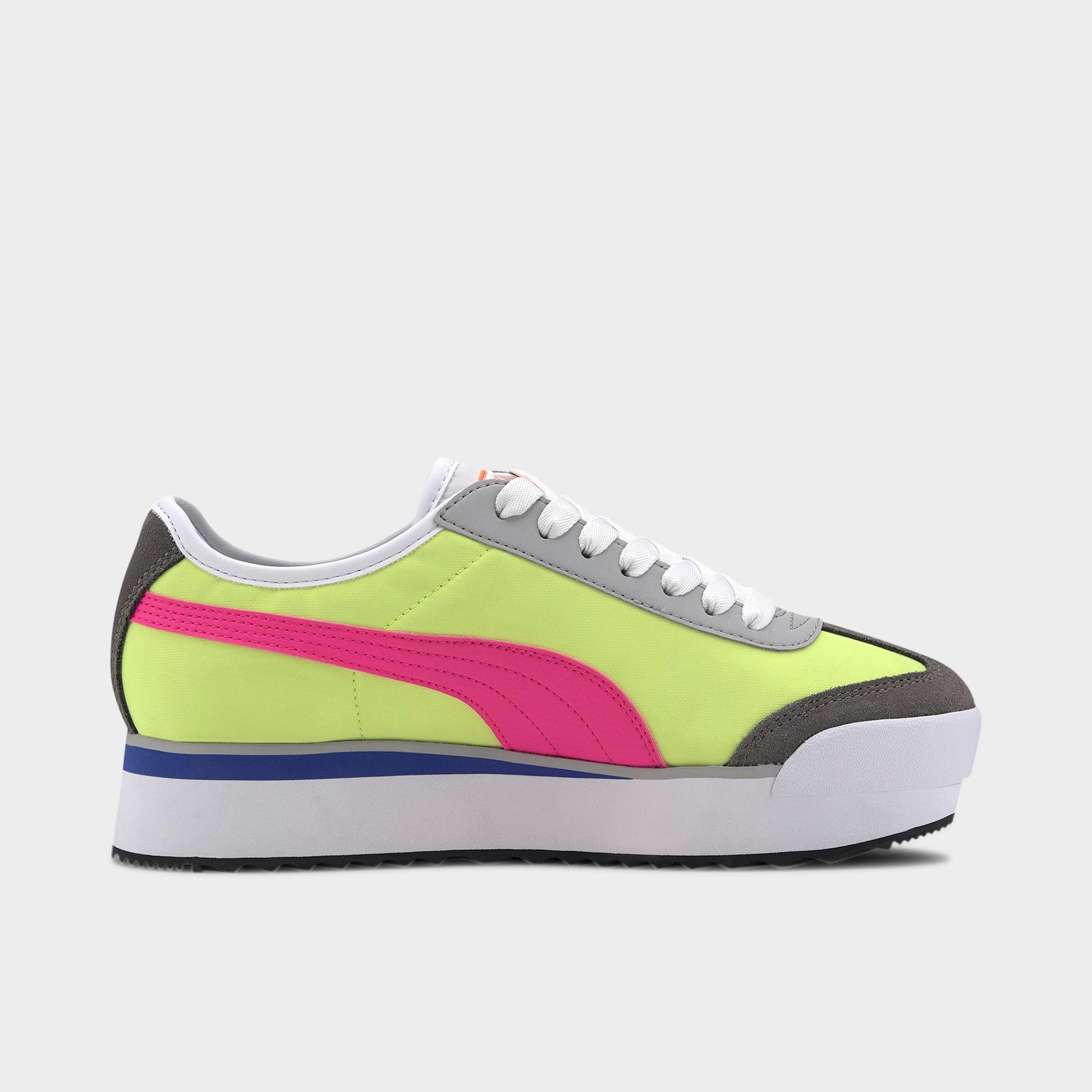 puma roma pink womens