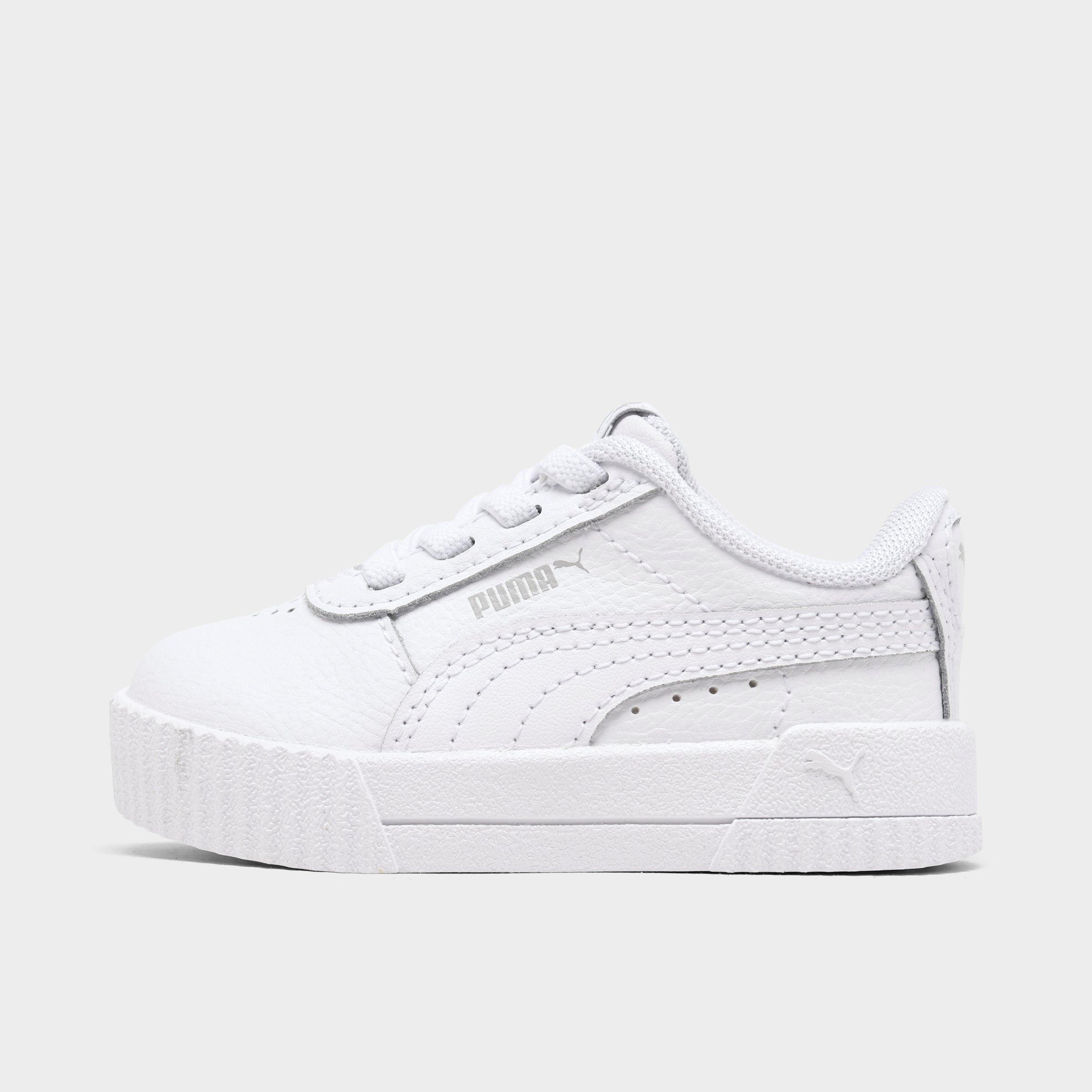 puma carina leather trainers ladies