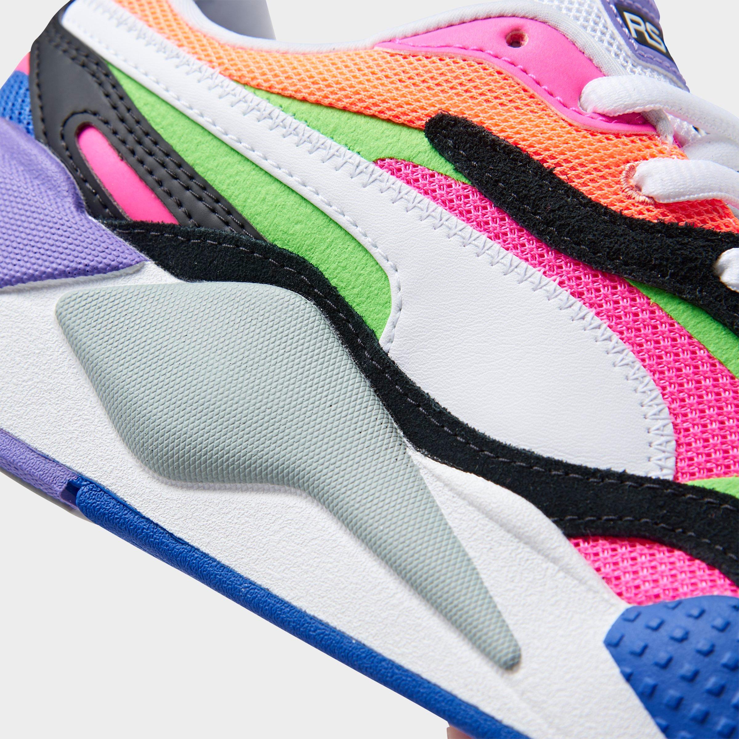 multi color puma shoes