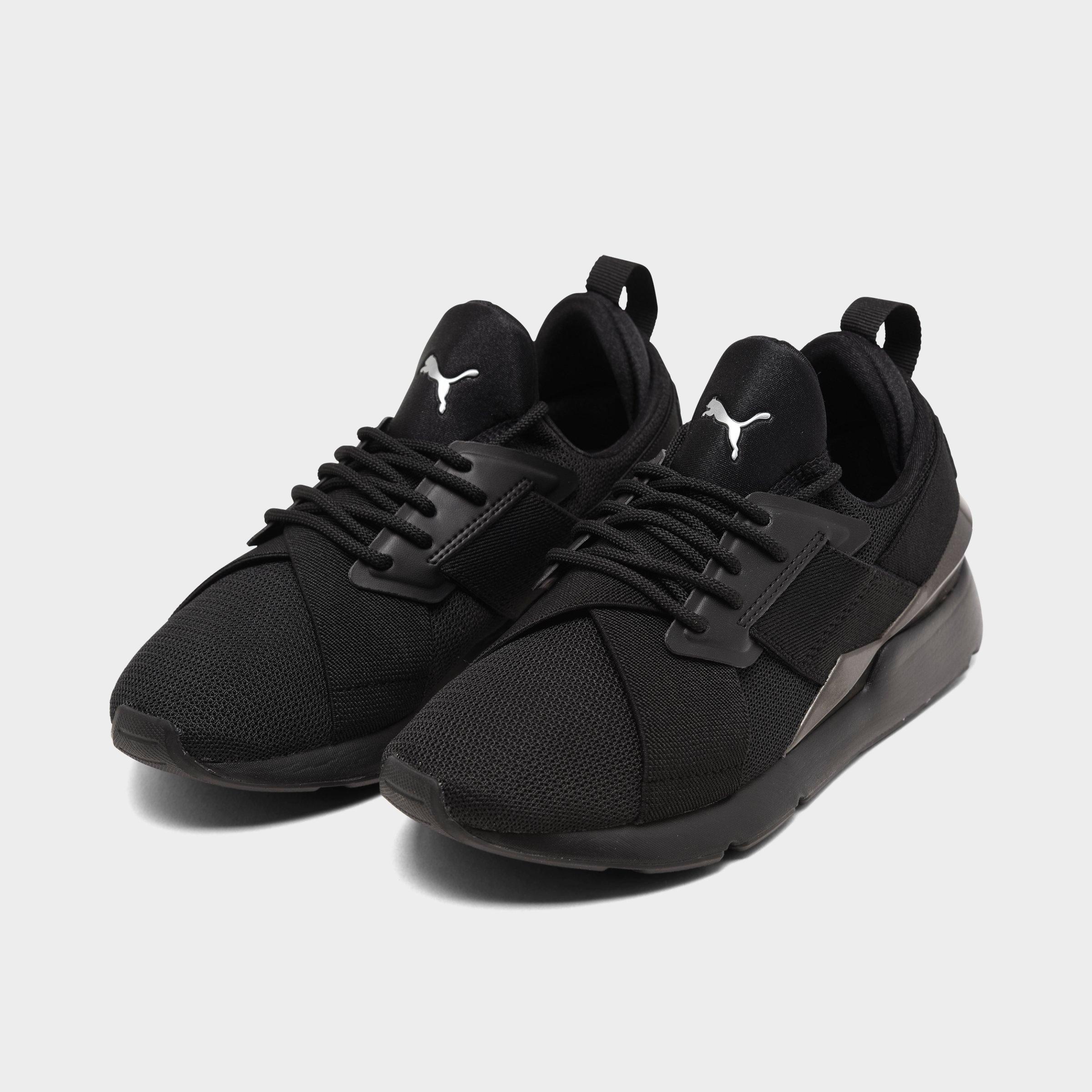 puma black shoes