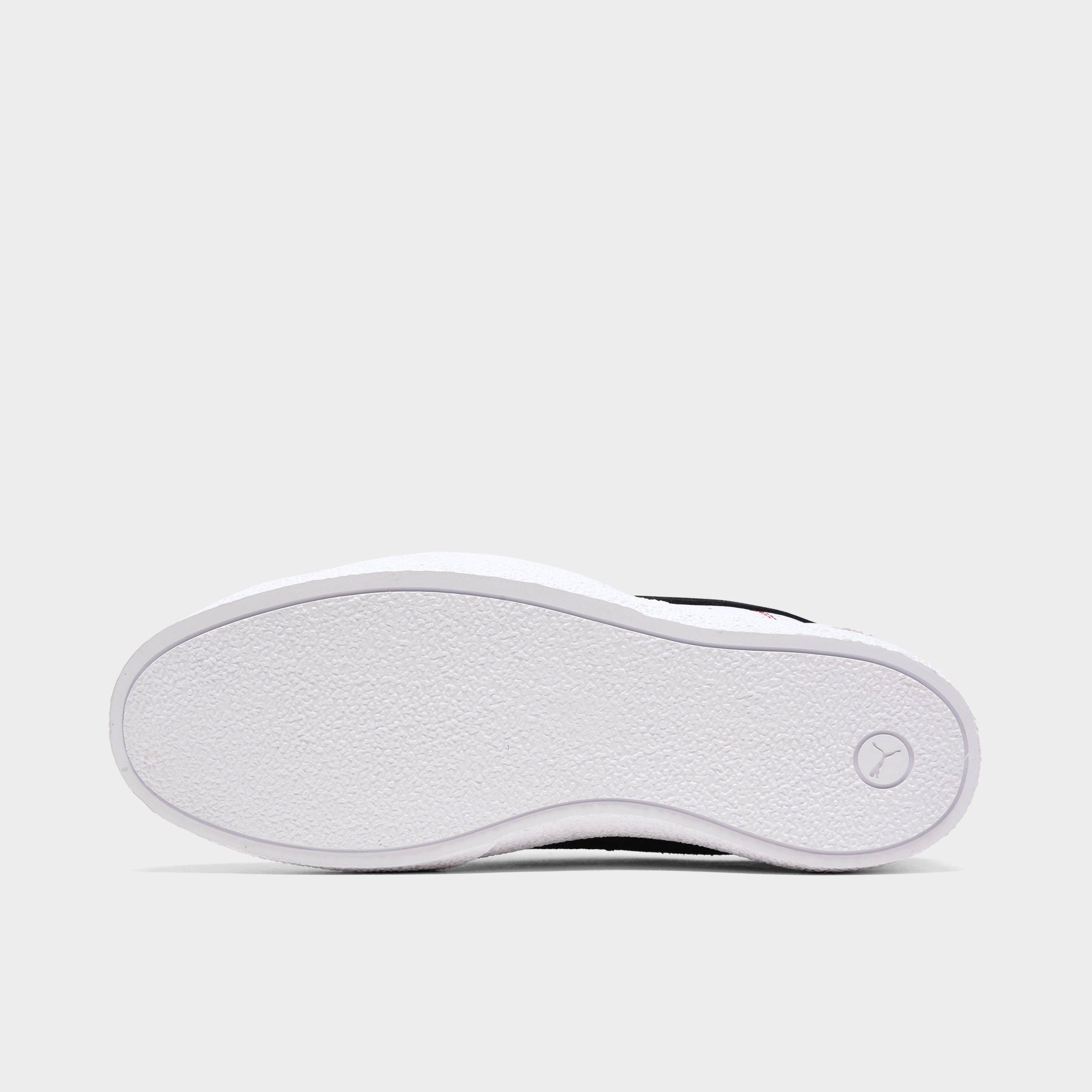 puma white flat shoes