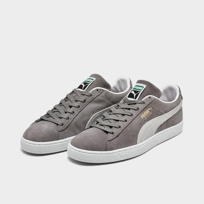 Puma suede mens grey on sale