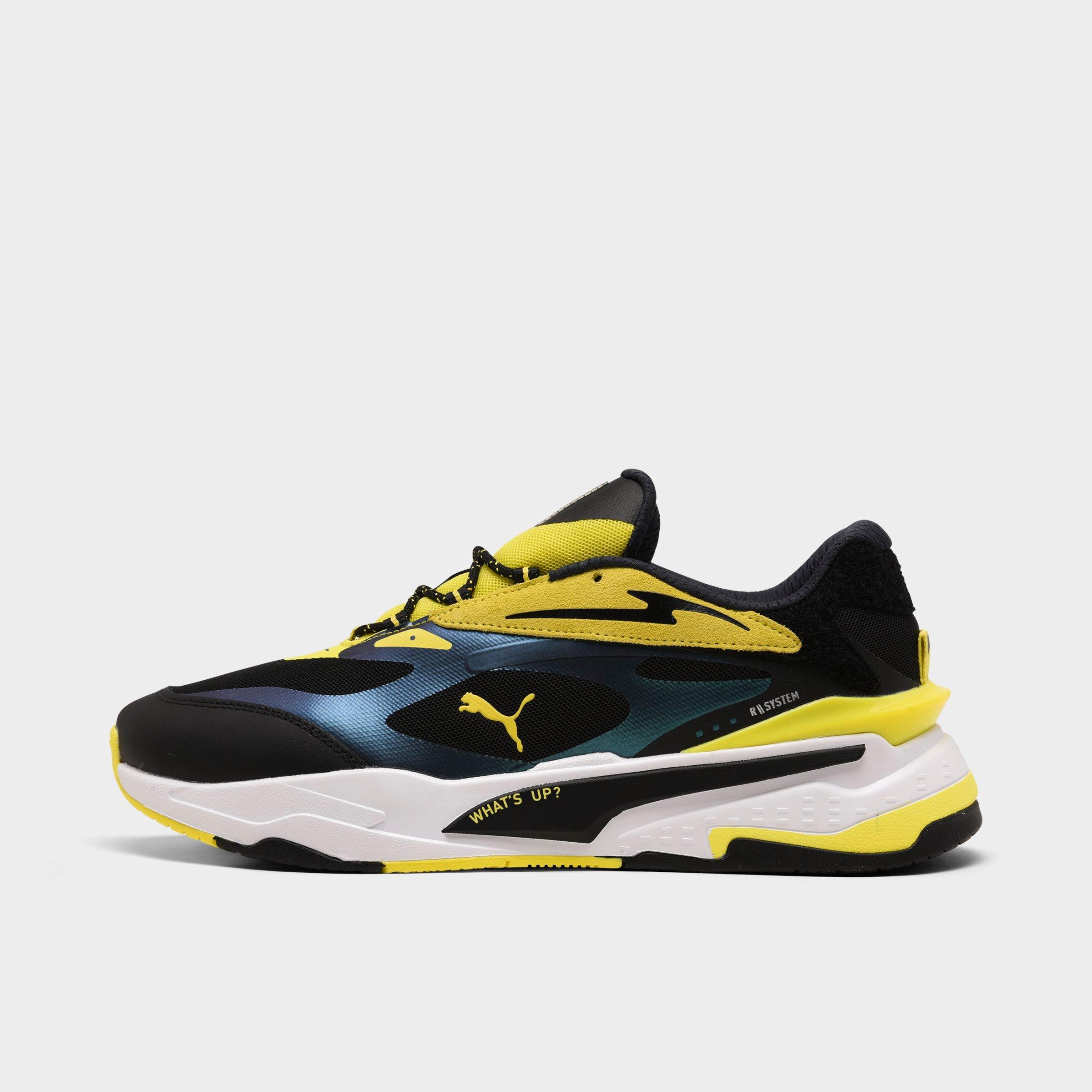 puma slip on shoes yellow