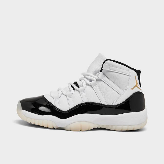 Jordan retro 11 black hot sale white