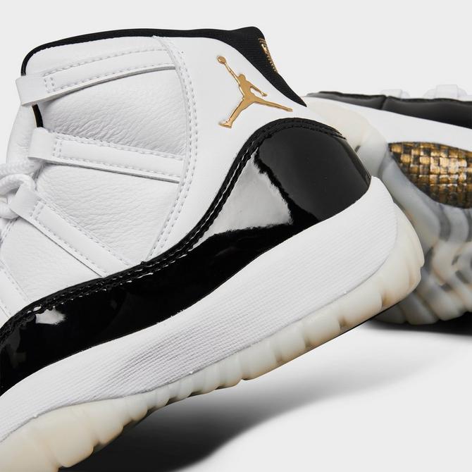 Black and white jordans retro outlet 11