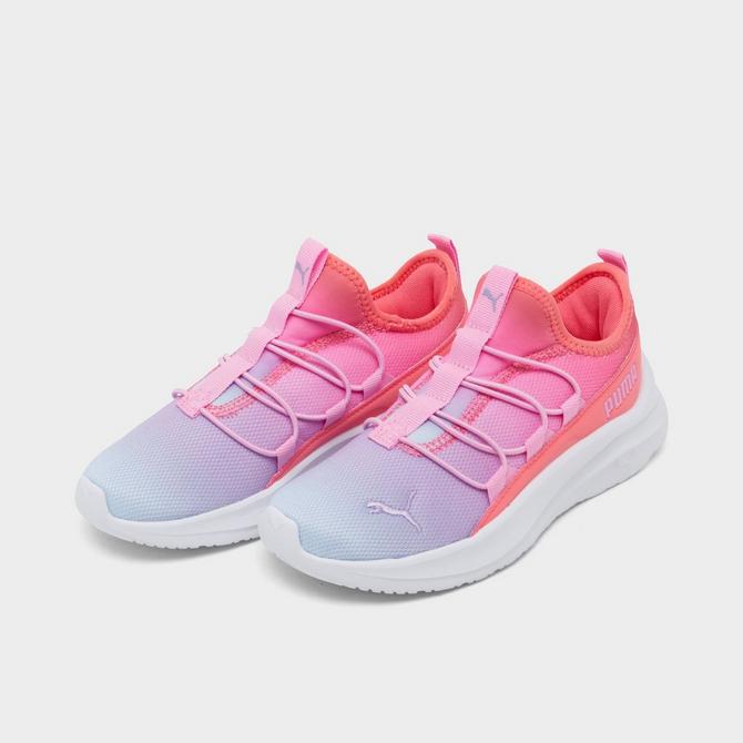 Pink little girl discount pumas