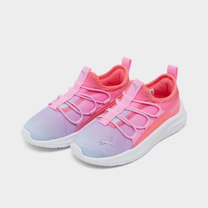 Girls Toddler Puma One For All Stretch Lace Casual Shoes JD Sports