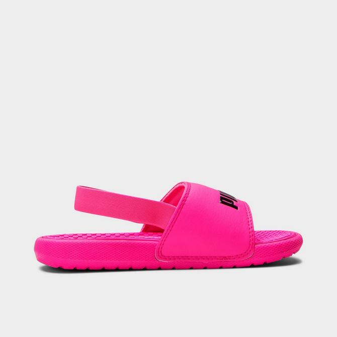 Hot pink puma discount slides