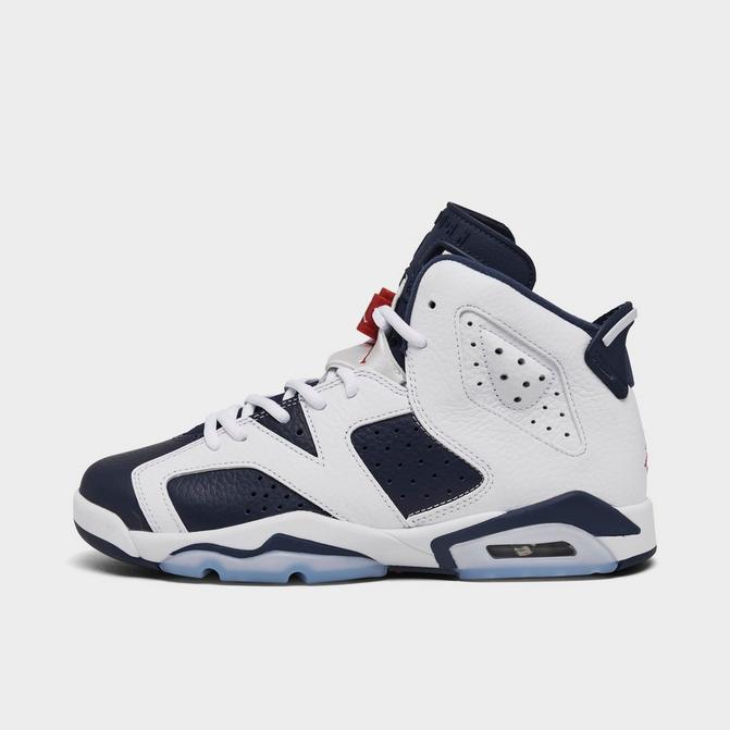 Big Kids Air Jordan Retro 6 Basketball Shoes