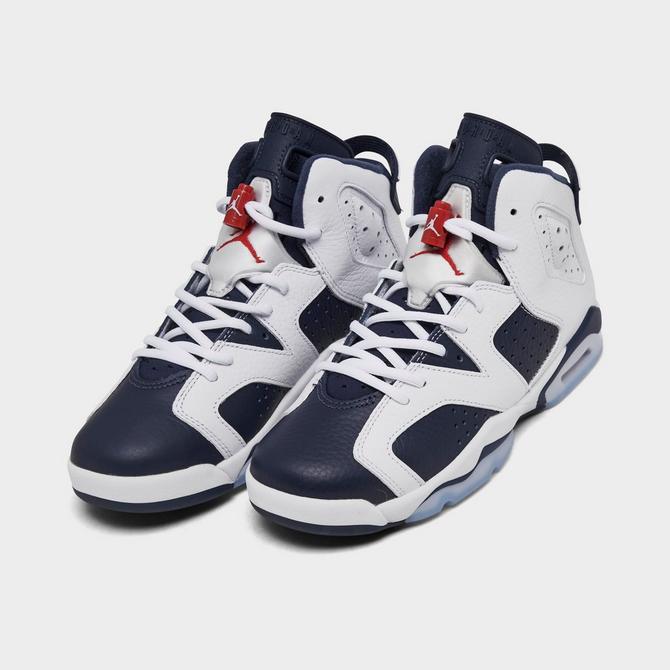 Big Kids Air Jordan Retro 6 Basketball Shoes