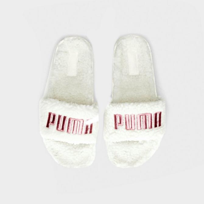 Puma fluffy slides clearance loop