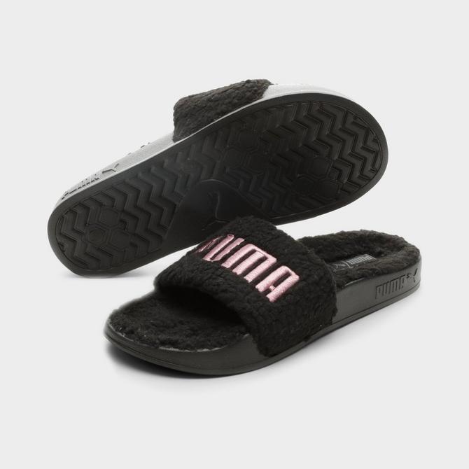 Women s Puma Leadcat 2.0 Sherpa Slide Sandals JD Sports