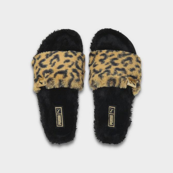 Puma furry shop slides loop