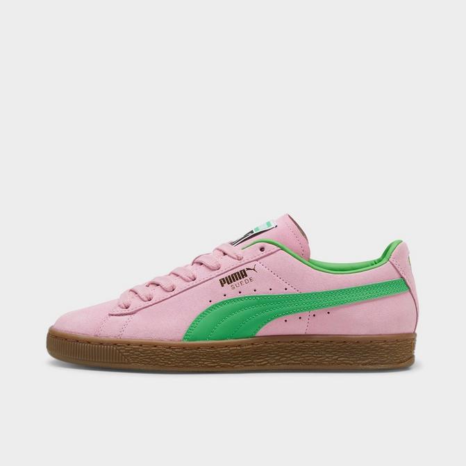 Puma suede cheap green women