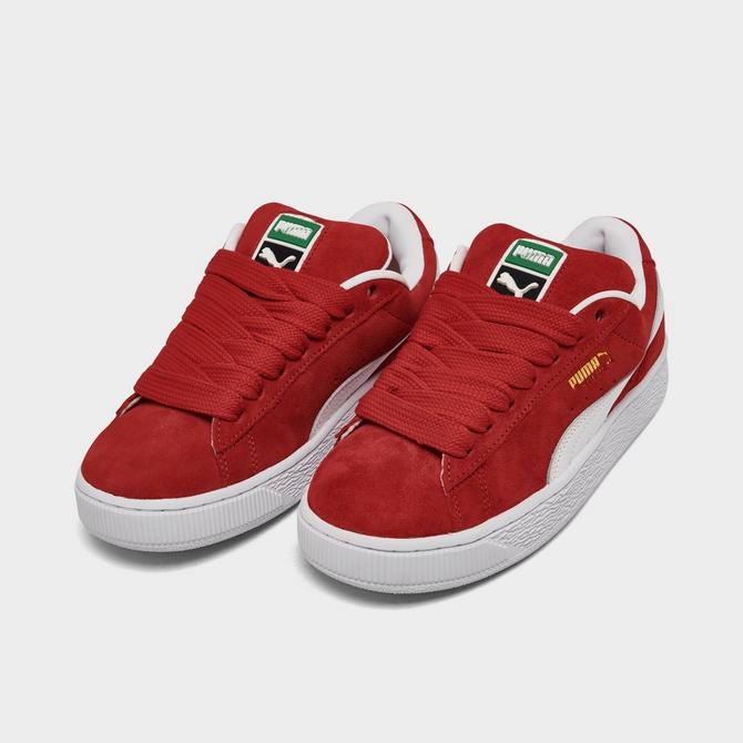 On sale Puma suede classic red athletic sneakers kids size 3