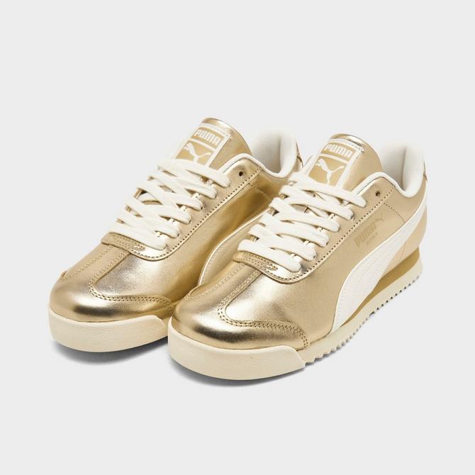 Puma white gold shoes on sale