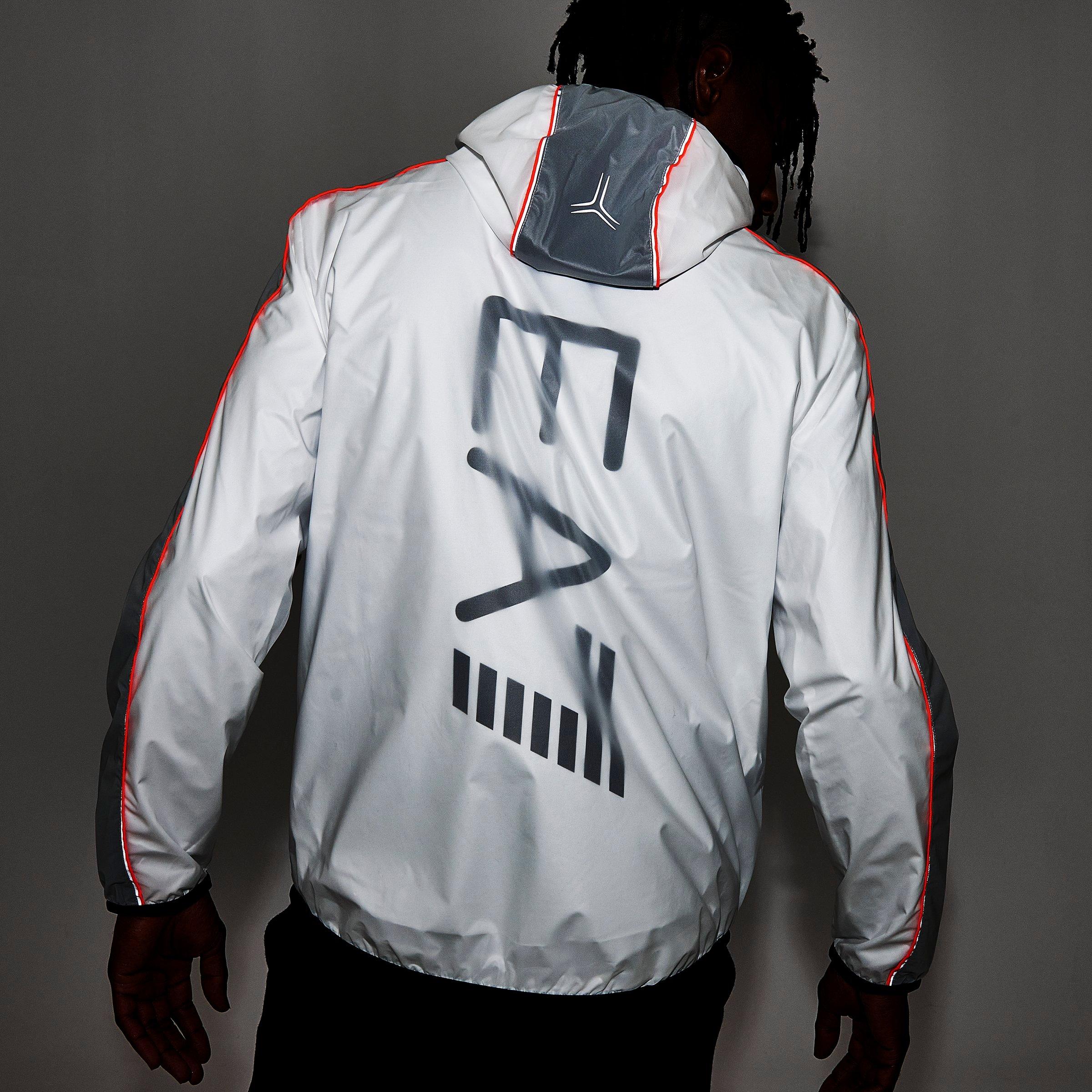 ea7 white jacket