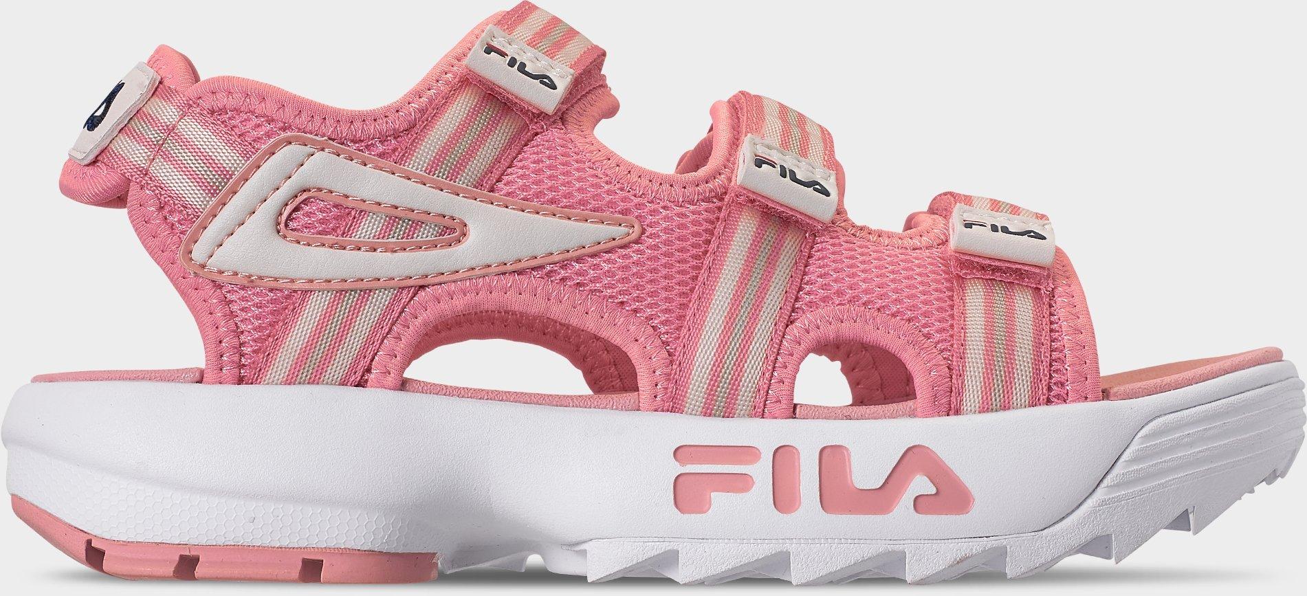 girls fila sandals