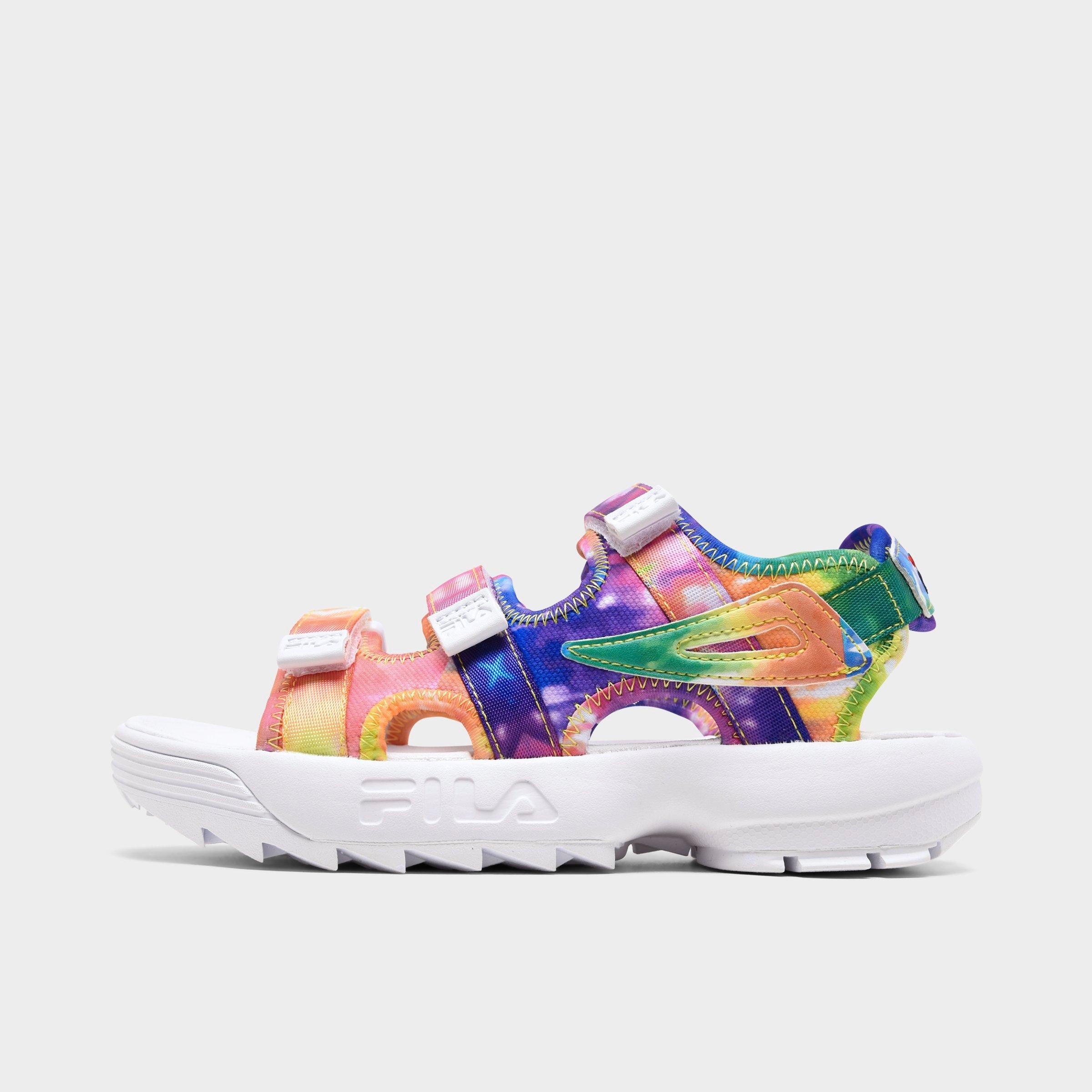 girls fila sandals