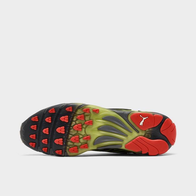 Puma black orange shoes deals