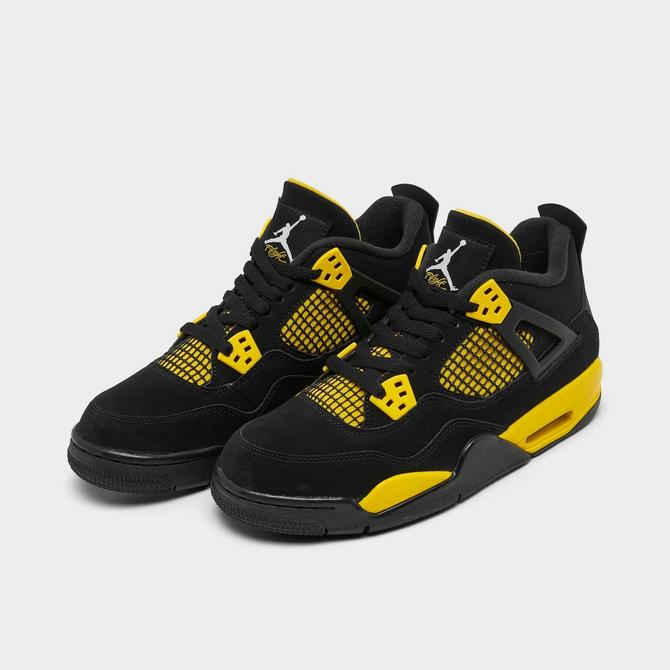 Big Kids' Air Jordan Retro 4 Basketball Shoes