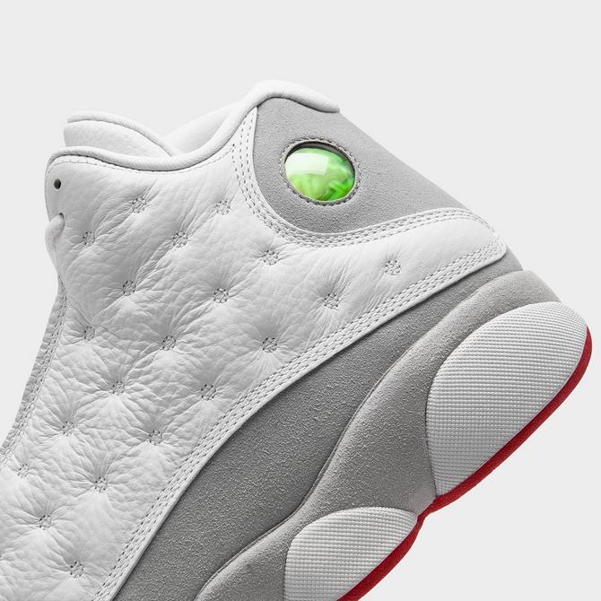 Men White Jordan Retro 13 Comfortable Shoes