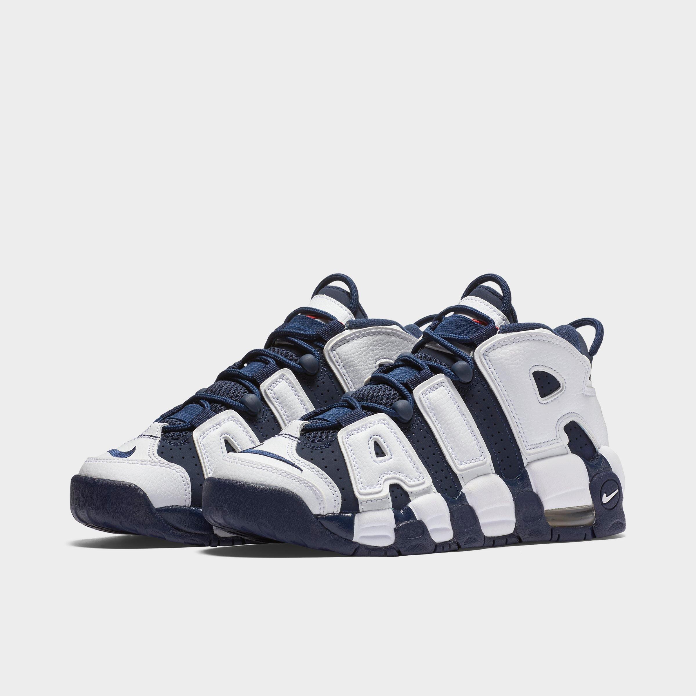 nike air more uptempo kids basketball shoe