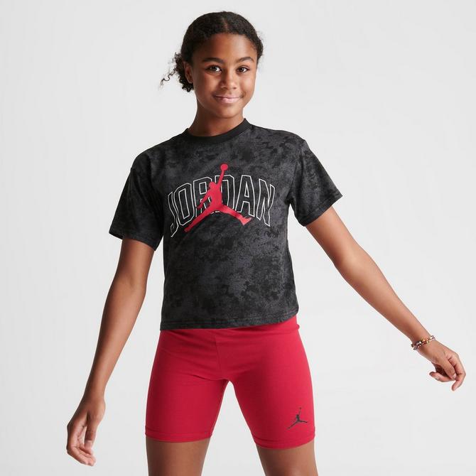 Girls' Jordan Flight Wash Cropped T-Shirt| JD Sports