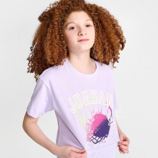 Purple jordan t shirt online