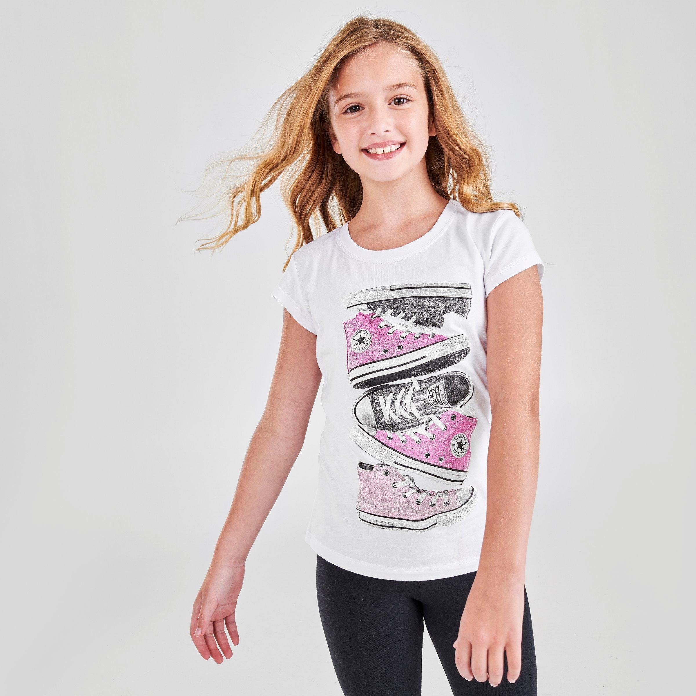 girls converse t shirt