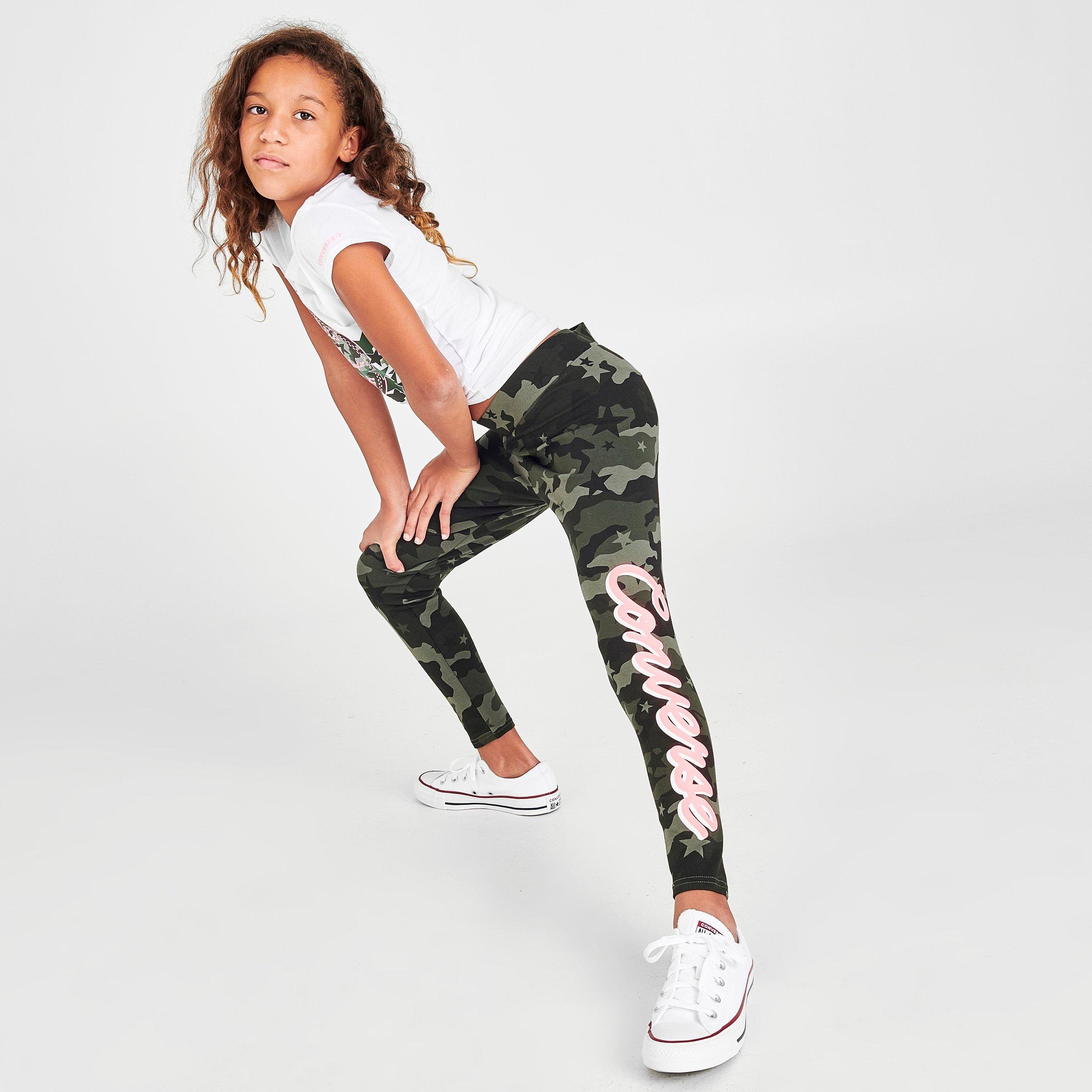 converse leggings camouflage