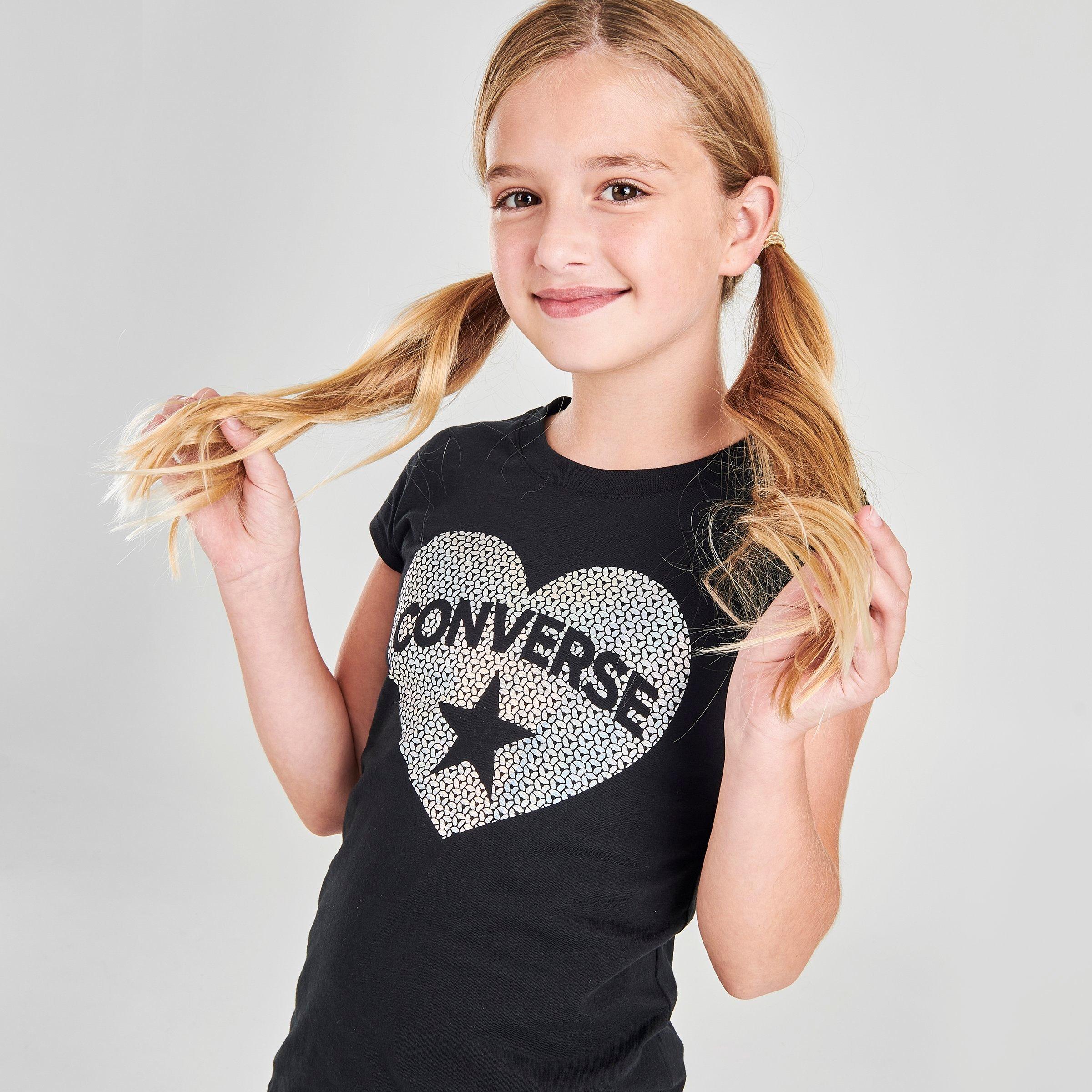 converse heart t shirt