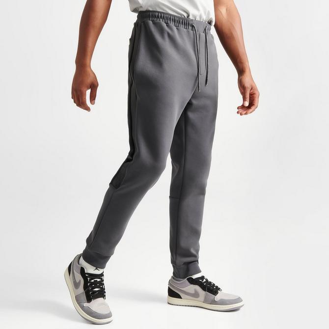 Track Pants Gray Cotton Blend