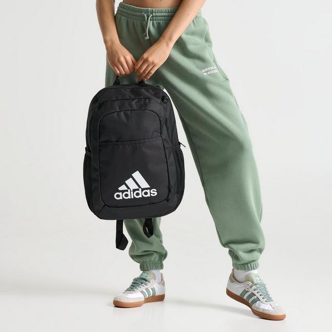 Adidas originals backpack black white on sale