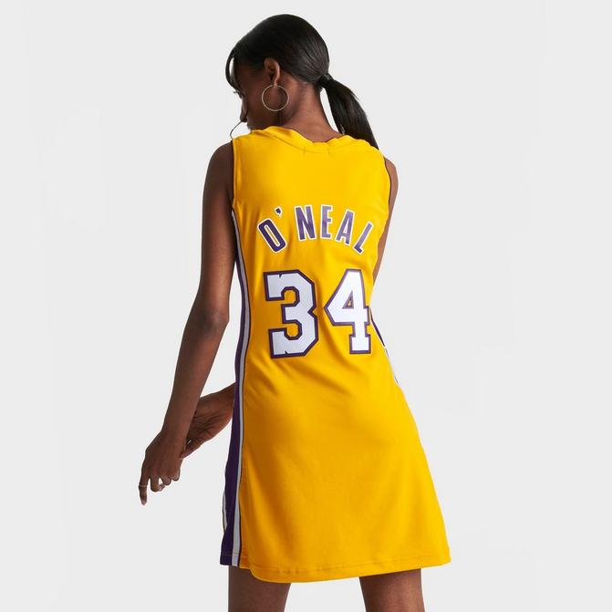 Shaquille O'Neal Los Angeles Lakers LA Mitchell & Ness NBA Authentic J –  Cowing Robards Sports