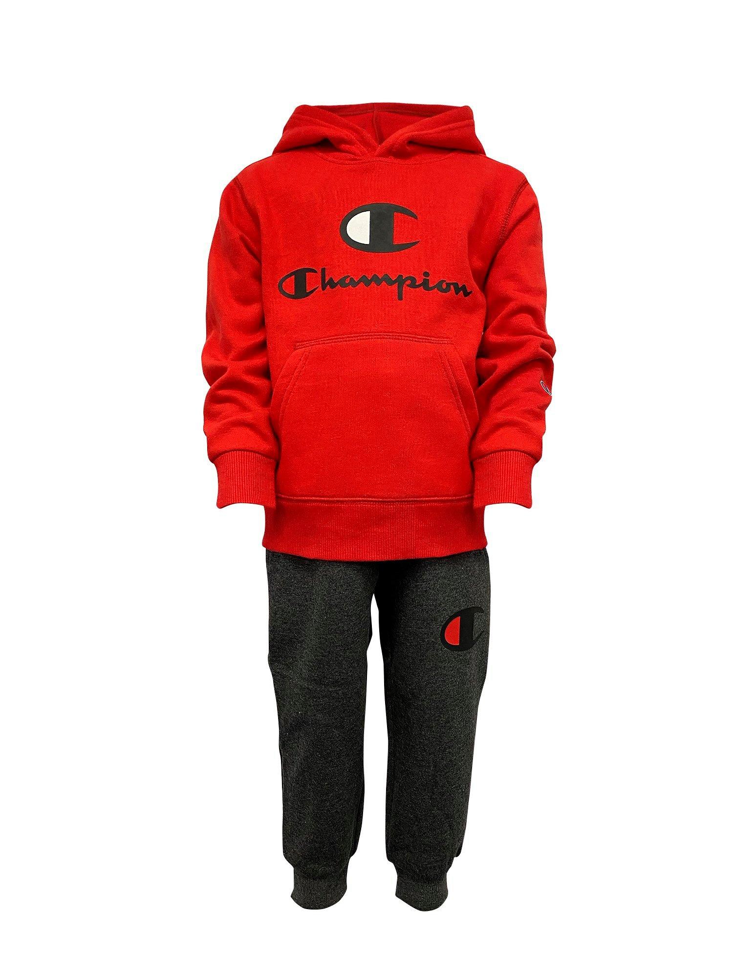 champion heritage hoodie and jogger set infant