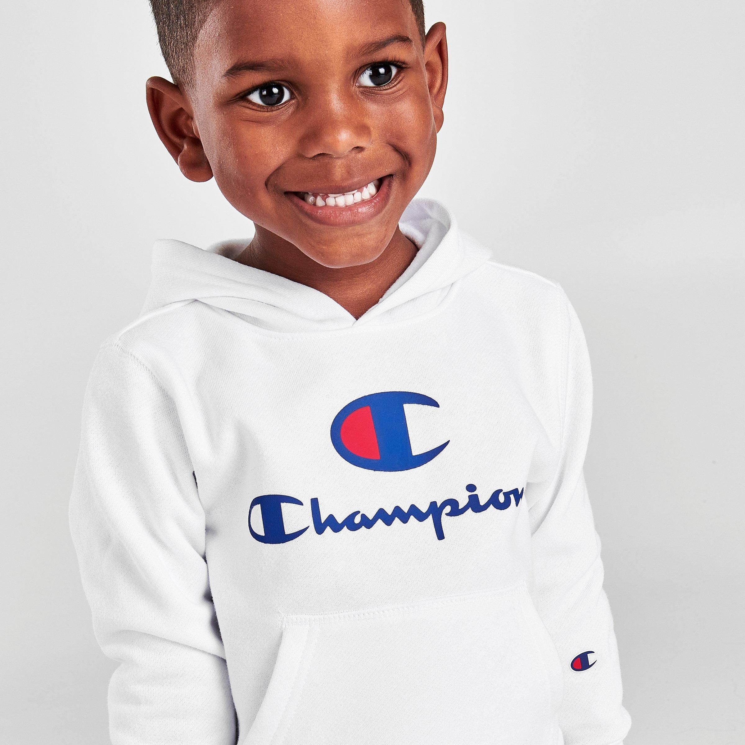 champion heritage hoodie and jogger set infant