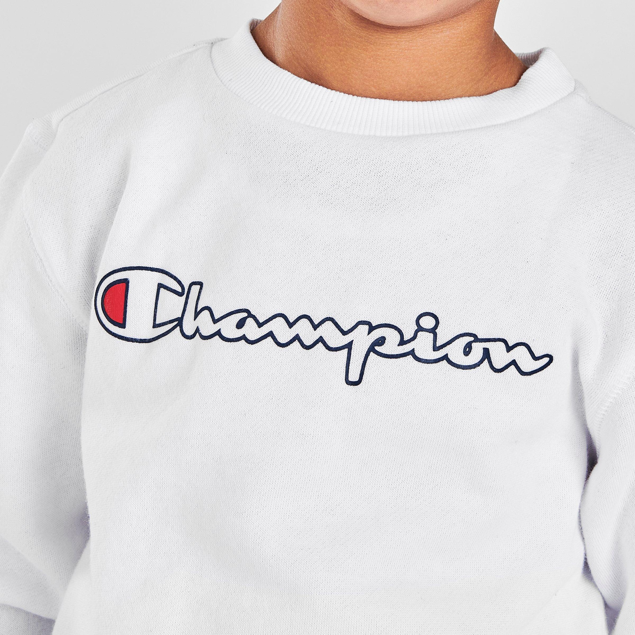kids champion crewneck