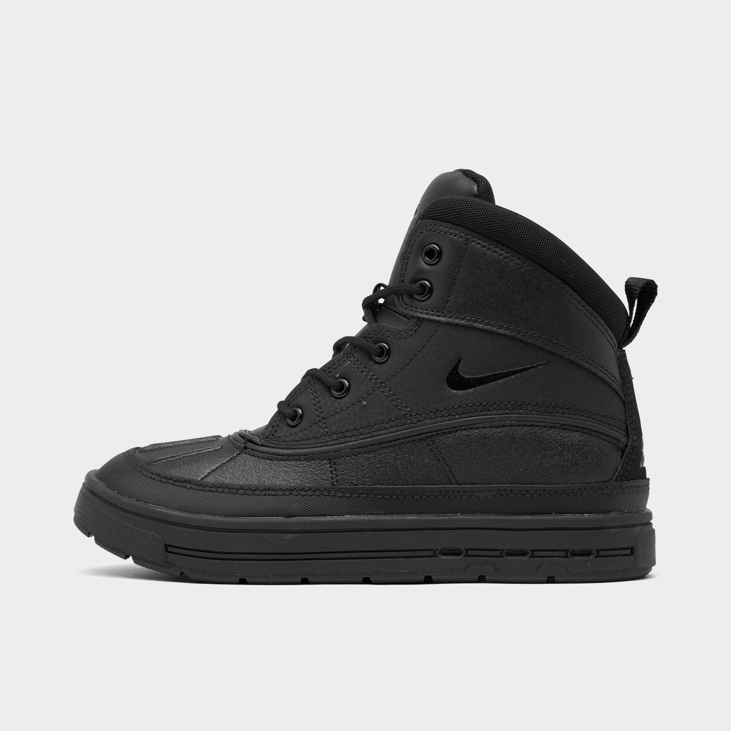 kids black nike boots