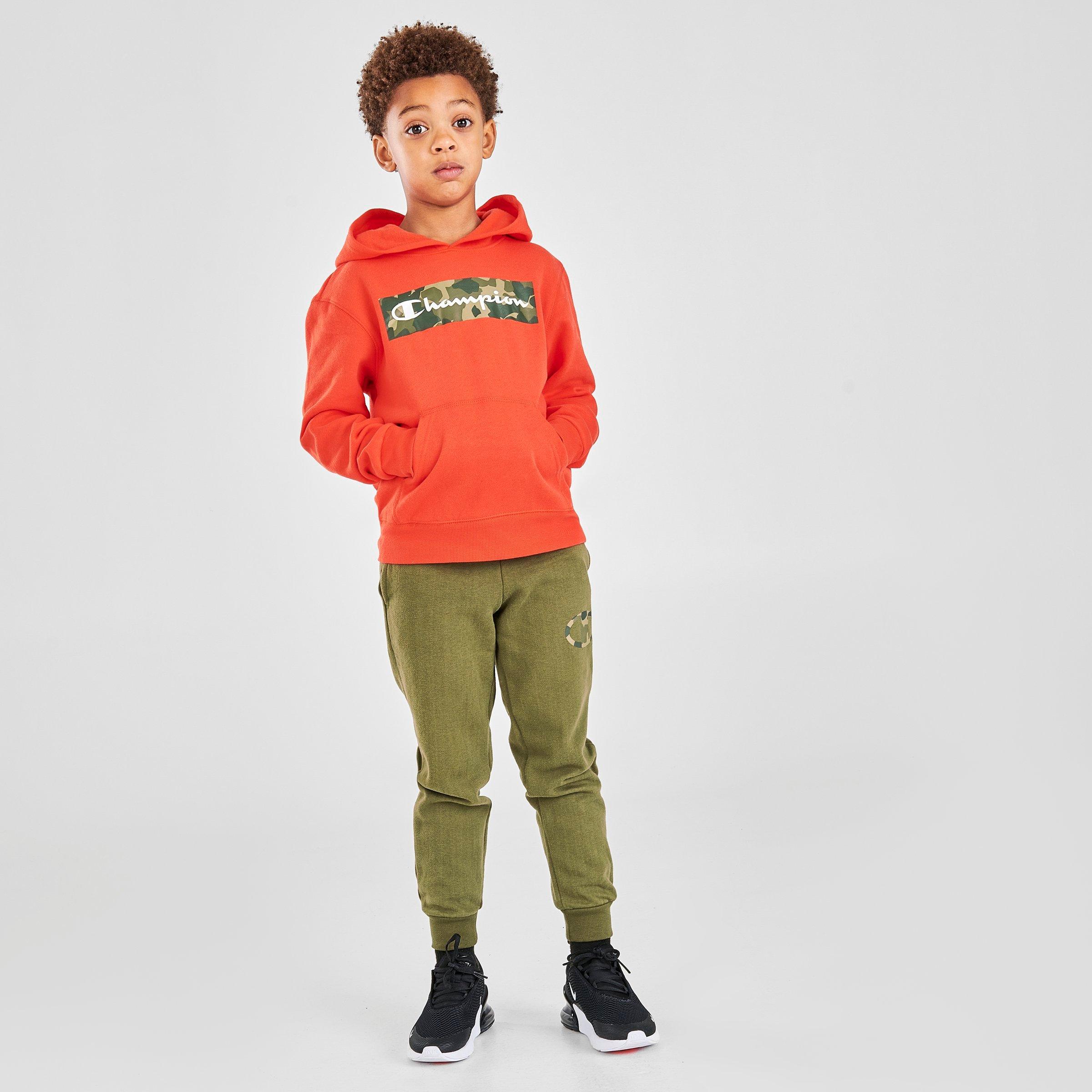 champion jacket kids olive