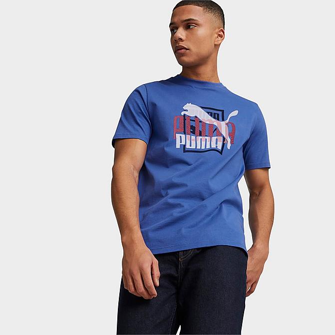 Men\'s Puma Classics Generation Puma 3D Graphic T-Shirt| JD Sports