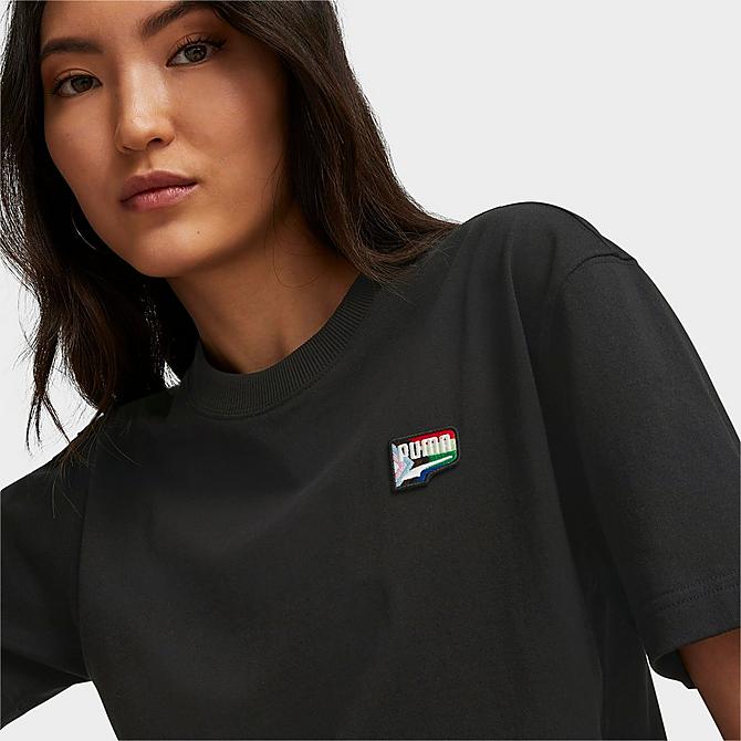 Puma Downtown Pride Embroidered Logo T-Shirt | JD Sports