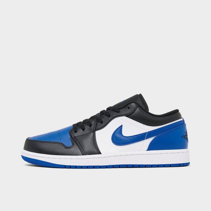 Jordan retro 1 blue and black sale